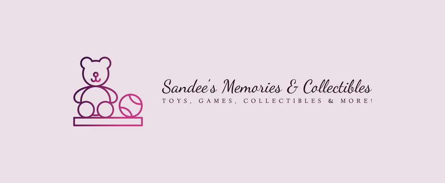 Sandee's Memories and Collectibles is an online store for toys, games, collectibles, video games, hobbies, crafts, books, stuffed animals, and more.