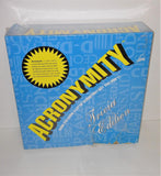 ACRONYMITY Trivia Board Game from 2000 DAMAGED but UNPLAYED - sandeesmemoriesandcollectibles.com