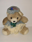 America Wego VICTORIAN BEAR Plush #2226 - 7.5" Sitting - sandeesmemoriesandcollectibles.com