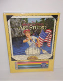 The American Girls ART STUDIO Set MOLLY KIT with Professional Blending Tool - Item #57277 - sandeesmemoriesandcollectibles.com