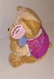 Let's Talk Avon GABBIGAIL Teddy Bear Vintage Plush from 1990s w/hang tag 10" Sitting - sandeesmemoriesandcollectibles.com