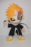 Bleach ICHIGO KUROSAKI with Hollow Mask Anime 14" Plush from 2008 - sandeesmemoriesandcollectibles.com