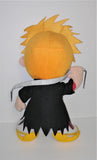 Bleach ICHIGO KUROSAKI with Hollow Mask Anime 14" Plush from 2008 - sandeesmemoriesandcollectibles.com