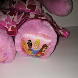 Build A Bear Workshop Disney Princess PINK DRESSED BEAR Plush 17" Tall - sandeesmemoriesandcollectibles.com