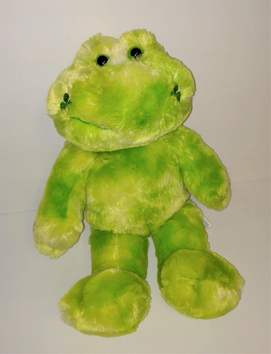 Build A Bear Workshop Happy Go Lucky St. Patrick's Day FROG Plush 16 –  Sandee's Memories & Collectibles