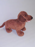 Build A Bear Workshop DACHSHUND Puppy Plush 18" Long - sandeesmemoriesandcollectibles.com