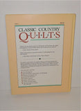 Classic Country QUILTS Book by Jane Townswick from 1993 Hardcover - sandeesmemoriesandcollectibles.com