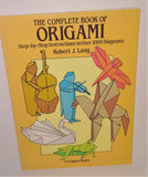 The Complete Book of Origami by Robert J. Lang OVER 1,000 DIAGRAMS from 1988 - sandeesmemoriesandcollectibles.com