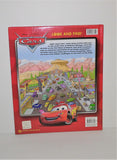Disney Pixar CARS Look and Find Large Picture book from 2006 - sandeesmemoriesandcollectibles.com