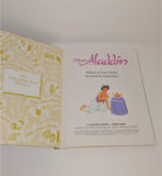 Disney's ALADDIN Little Golden Book from 1995 #107-88 Hardcover - sandeesmemoriesandcollectibles.com