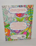 Floral Grown Up Coloring Book #6005 from 2015 - sandeesmemoriesandcollectibles.com