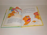 Jim Henson's Muppets in FOZZIE'S LAST LAP - A Book About Not Giving Up from 1993 - sandeesmemoriesandcollectibles.com