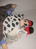 Grand Ole Opry Kids LORRIE ANN Cloth Cowgirl Doll 11.5" Tall by 24K from 1995 - Item #3544MO - sandeesmemoriesandcollectibles.com
