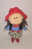 Grand Ole Opry Kids LORRIE ANN Cloth Cowgirl Doll 11.5" Tall by 24K from 1995 - Item #3544MO - sandeesmemoriesandcollectibles.com