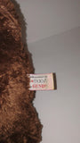 Gund Brown Dog with Pink Collar & Bows Plush Macy's Exclusive for Breast Cancer Awareness 13" Sitting Limited Edition - sandeesmemoriesandcollectibles.com