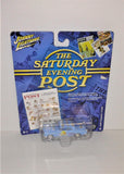 Johnny Lightning The Saturday Evening Post #8 - 1955 CHRYSLER C-300 Diecast Car Light Blue from 2005 - sandeesmemoriesandcollectibles.com