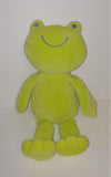 Koala Baby GREEN FROG Bean Bag Plush 14" Tall - sandeesmemoriesandcollectibles.com