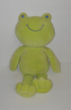 Koala Baby GREEN FROG Bean Bag Plush 14" Tall - sandeesmemoriesandcollectibles.com