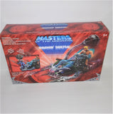 Masters of the Universe He-Man Grab 'N Bash BASHIN' BEETLE Battle Vehicle from 2002 #56560 - sandeesmemoriesandcollectibles.com