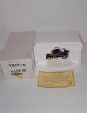 Matchbox Collectibles 1910 BENZ LIMOUSINE Diecast in Dark Blue with COA #YMS02-M - sandeesmemoriesandcollectibles.com