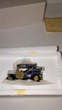 Matchbox Collectibles 1910 BENZ LIMOUSINE Diecast in Dark Blue with COA #YMS02-M - sandeesmemoriesandcollectibles.com