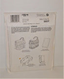 McCall's Home Decorating BABY ROOM ESSENTIALS Sewing Pattern #2227 from 1999 - sandeesmemoriesandcollectibles.com