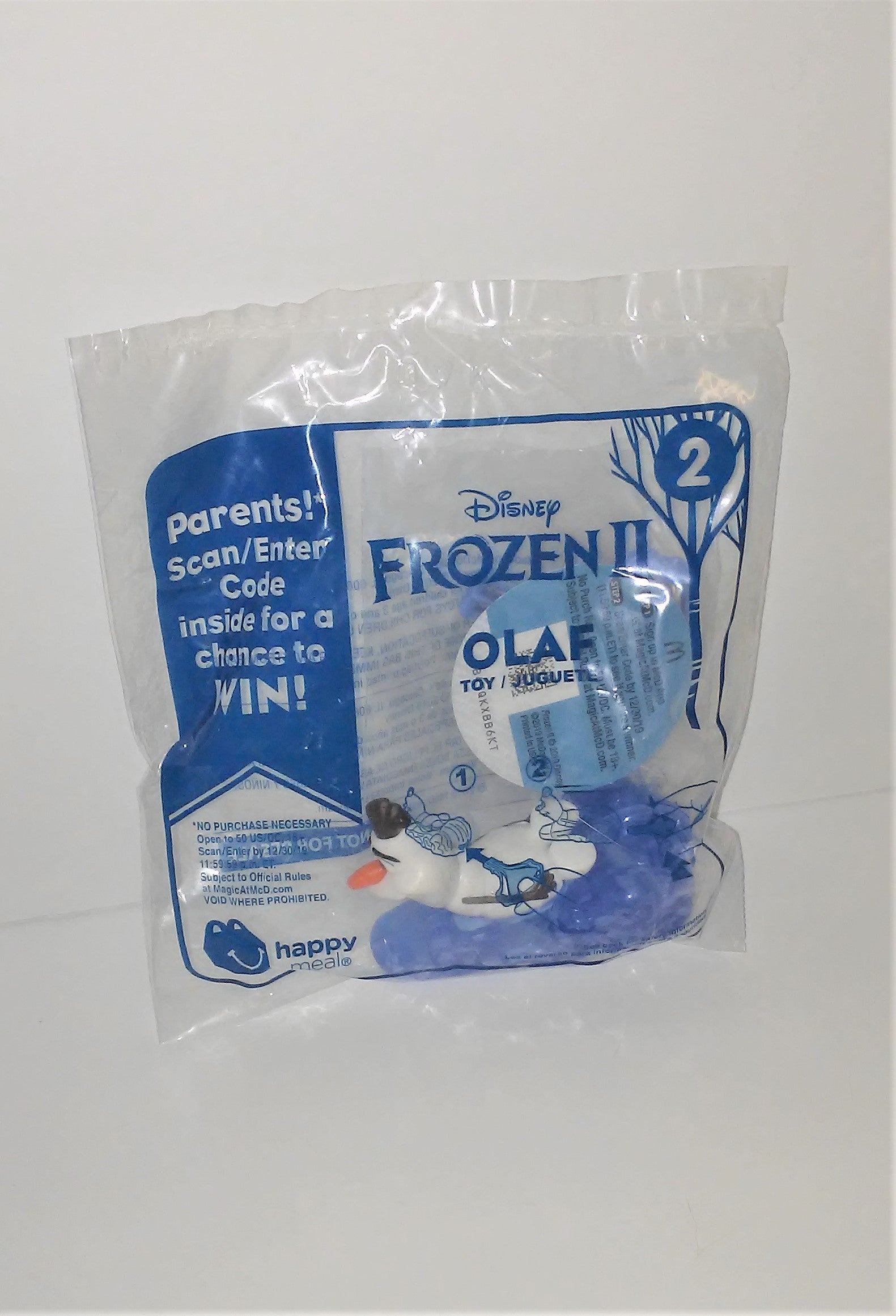 McDonald's Frozen II OLAF #2 Happy Meal Toy from 2019 – Sandee's