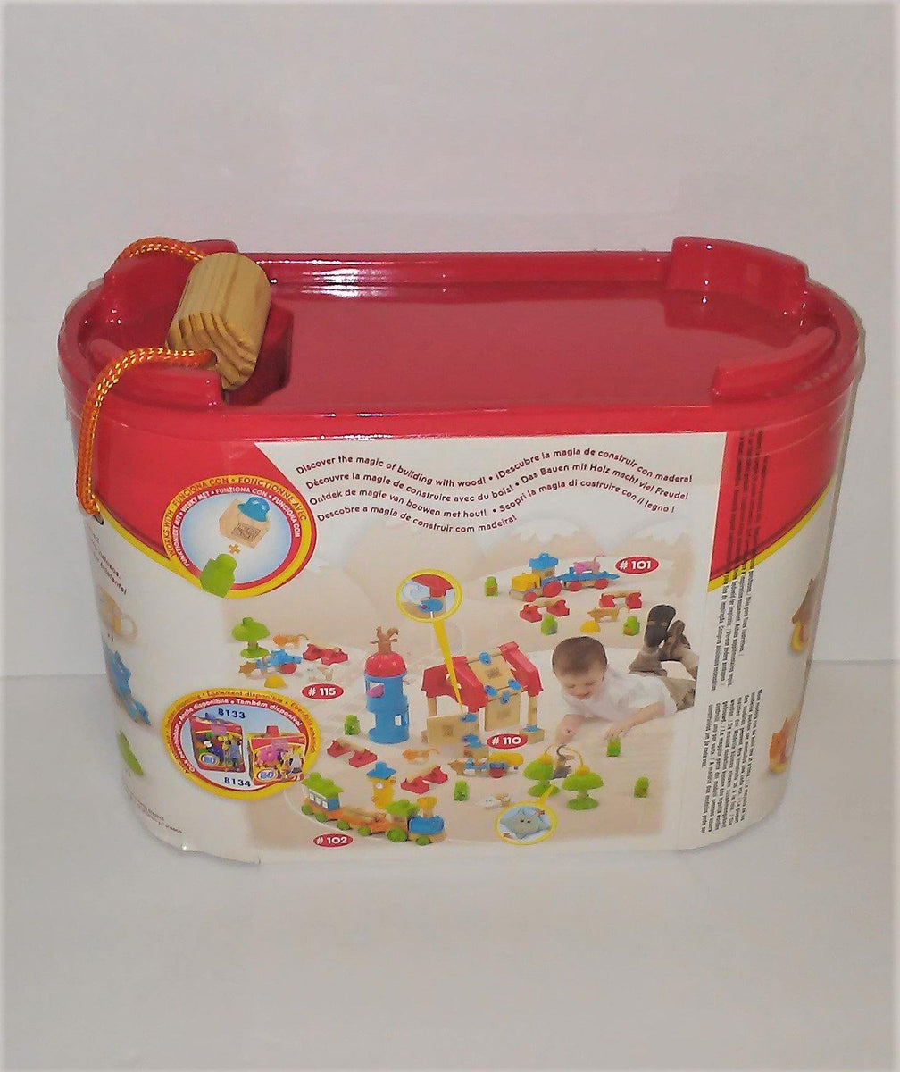 Mega Bloks Wood Creations ANIMAL SET Building System #115 from