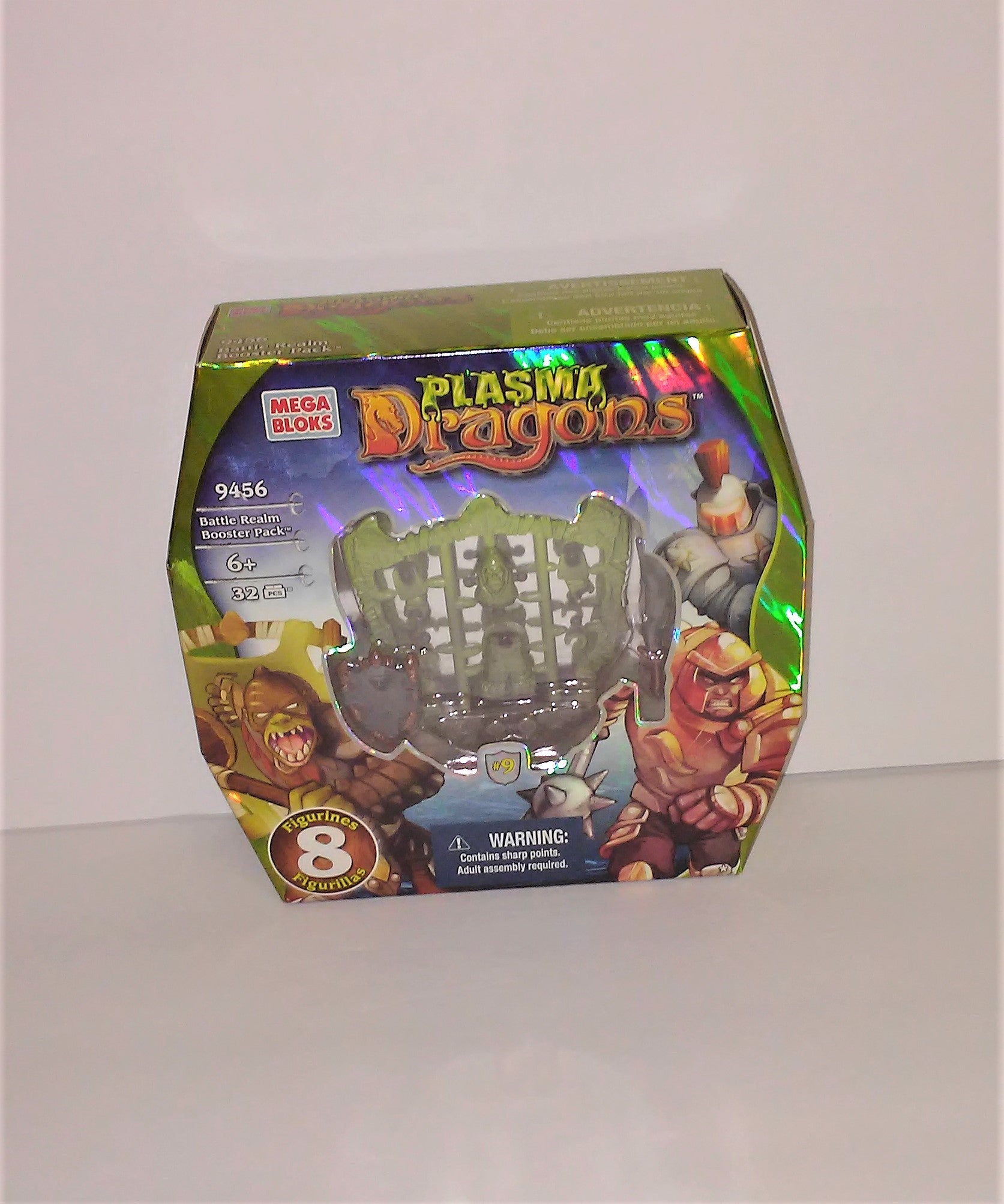 Mega Bloks PLASMA DRAGONS Battle Realm Booster Pack Set 9456