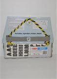Melissa & Doug Wooden CONSTRUCTION WALL PLAQUE Kit #2624 with Alphabet Sticker Sheet - sandeesmemoriesandcollectibles.com