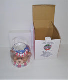 Merry Christmas Ceramic TEDDY TART BURNER by American Holiday Item #98404 from 2002 - sandeesmemoriesandcollectibles.com