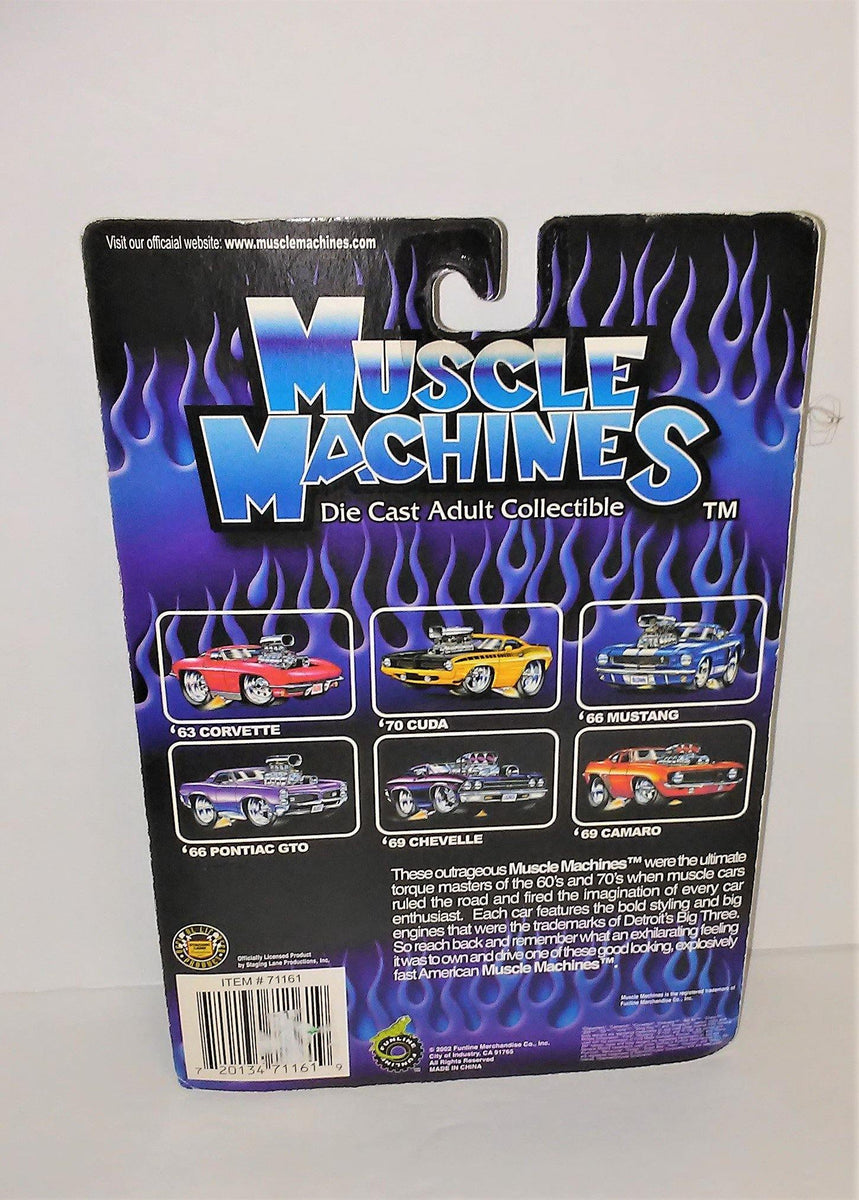 Muscle Machines White '49 MERCURY Diecast Vehicle 1:64 Scale