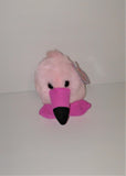 Puffkins FLO The Flamingo Bean Bag Plush 4" by Swibco from 1998 - sandeesmemoriesandcollectibles.com