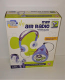 Room Gear MINI AIR RADIO Inflatable FM Radio and Headphones Set from 2002 - sandeesmemoriesandcollectibles.com