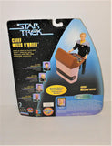 Star Trek Deep Space Nine CHIEF MILES O'BRIEN Action Figure with U.S.S. Defiant Engineering Station from 1998 - sandeesmemoriesandcollectibles.com
