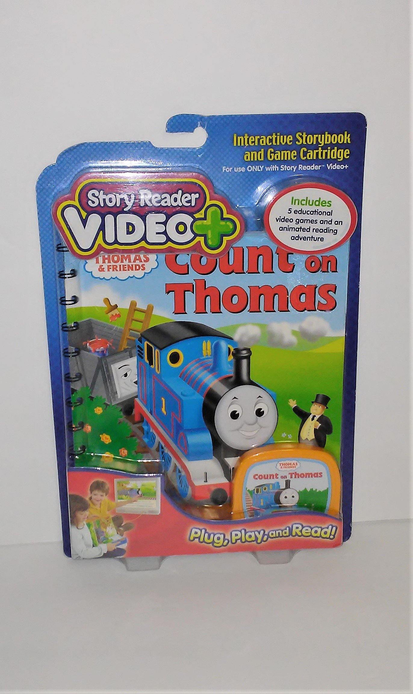 Story Reader Video+ Thomas Friends COUNT ON THOMAS Book and