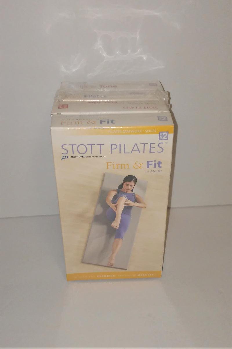 STOTT PILATES®︎ VHSビデオ6本セット Stott Pilates The Secret To Flat Abs VHS VCR Video Tape Used