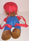 Super Mario Brothers MARIO Plush Backpack from 2012 - sandeesmemoriesandcollectibles.com