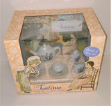 TEATIME Tales & Rhymes BOOK & PORCELAIN TEA SET by Metropolitan Museum of Art from 2004 - sandeesmemoriesandcollectibles.com