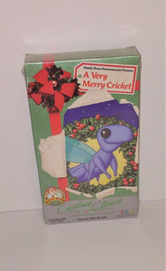 A Very Merry Cricket VHS Children's Video from 1989 with Mel Blanc - sandeesmemoriesandcollectibles.com