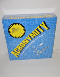 ACRONYMITY Board Game Trivia Edition from 2000 - sandeesmemoriesandcollectibles.com