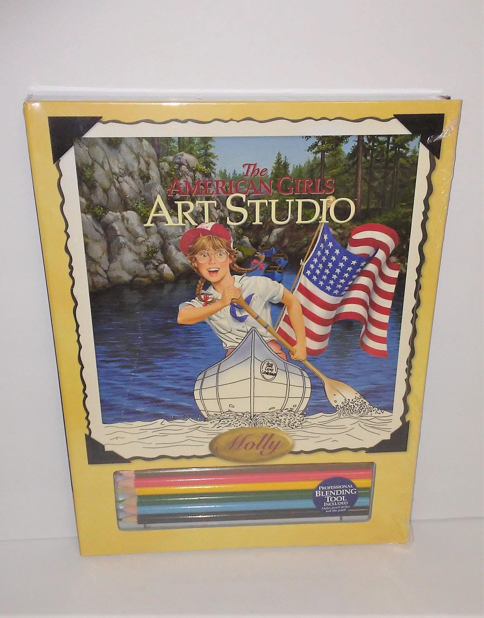The American Girls ART STUDIO Set MOLLY KIT with Professional