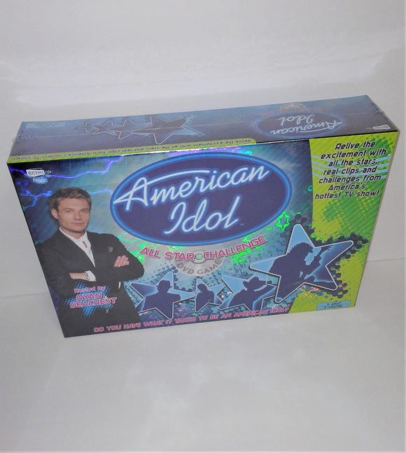 AMERICAN IDOL All Star Challenge DVD Board Game from 2006 - sandeesmemoriesandcollectibles.com
