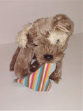 Animal Alley PUPPY Plush with Sock from 2000 was a Toys R Us Exclusive 9" Sitting - sandeesmemoriesandcollectibles.com
