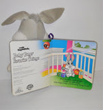 Baby Bugs FAVORITE THINGS Plush with Attached Board Book from 1999 - sandeesmemoriesandcollectibles.com
