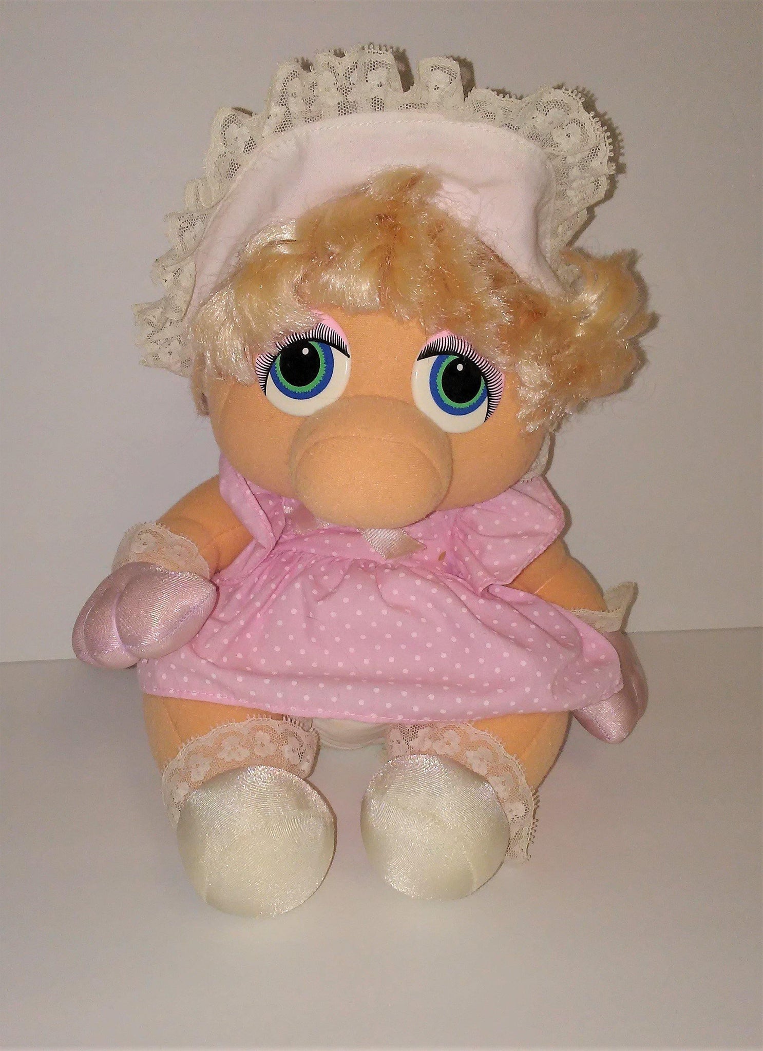 Disney Miss Piggy Plush - Muppet Babies - Small