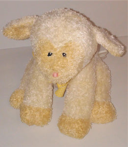 Baby Gund Heaven's Blessings Musical Lamb Plush #58053 - Plays JESUS LOVES ME - sandeesmemoriesandcollectibles.com