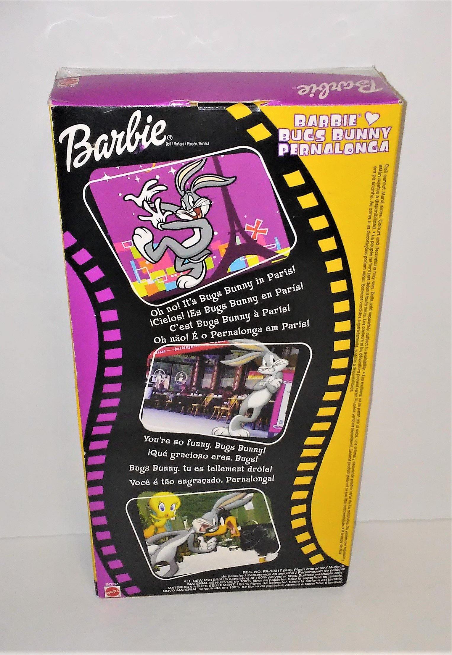 Barbie Looney Tunes Bugs Bunny Doll Playset from 2003 by Mattel