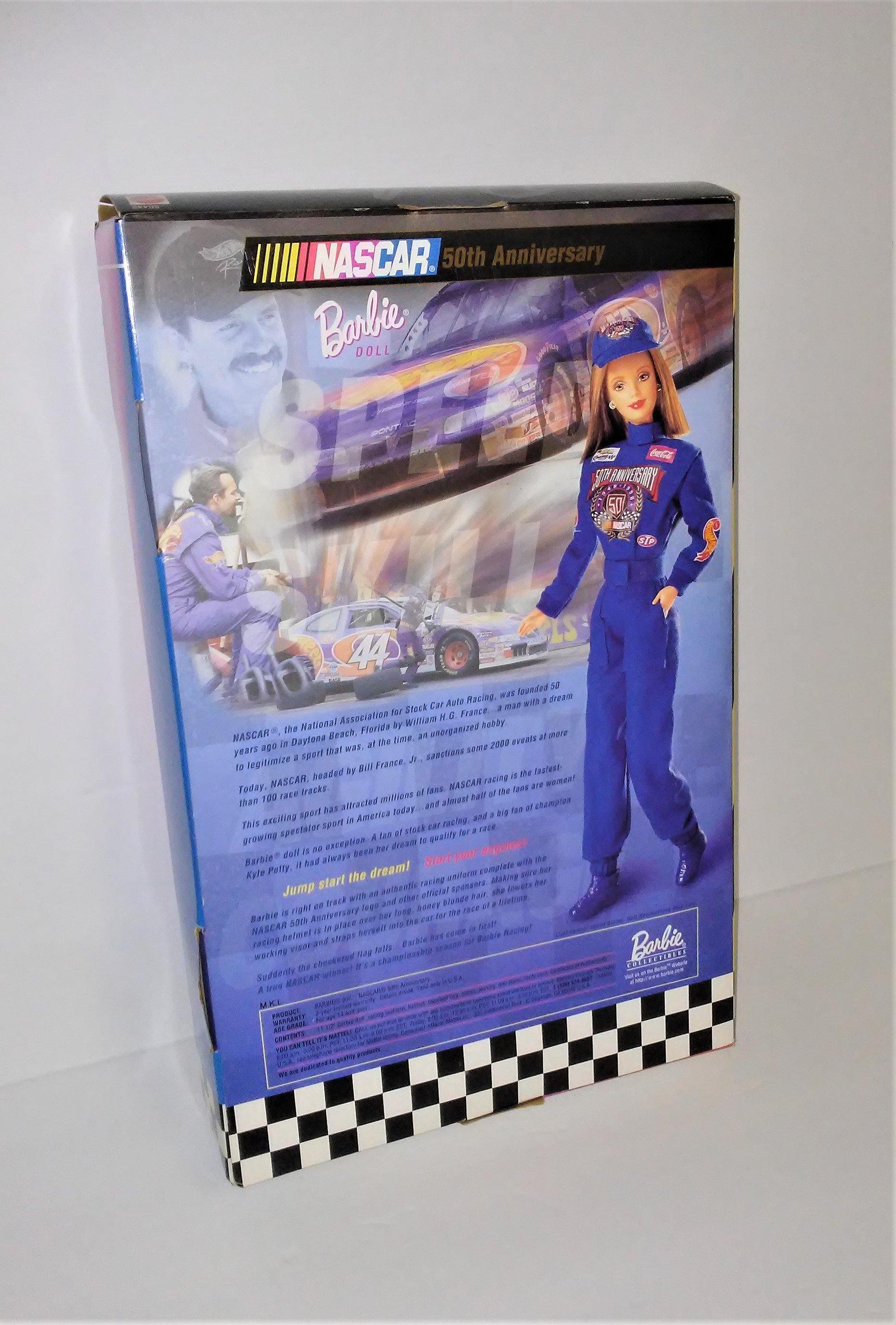 Mattel 50th Anniversary Nascar Barbie buy New Collector Edition