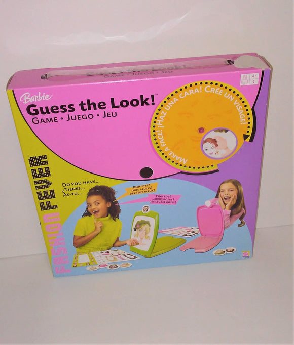 Barbie Fashion Fever GUESS THE LOOK! Makeover Game from 2004 - sandeesmemoriesandcollectibles.com